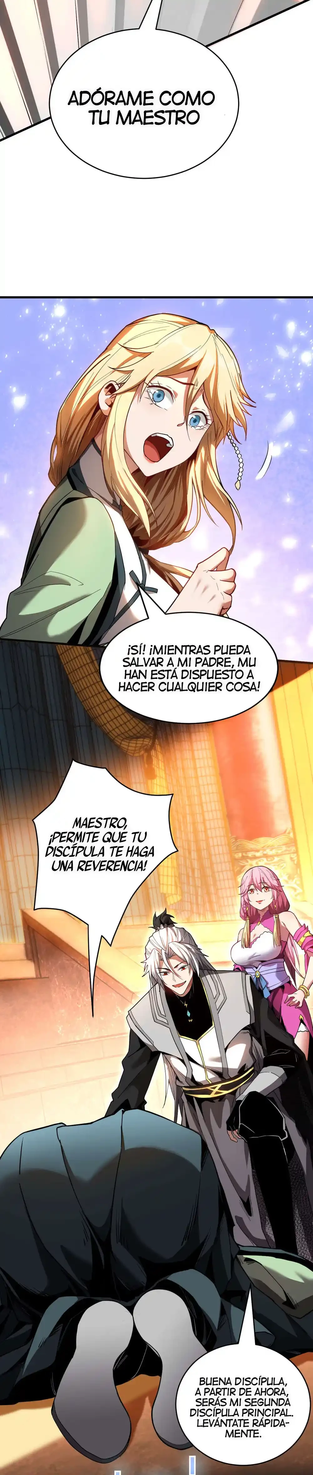 Mientras mis discípulas se matan, yo me relajo! - Capítulo 15 - Página 13 - LectorTMOo
