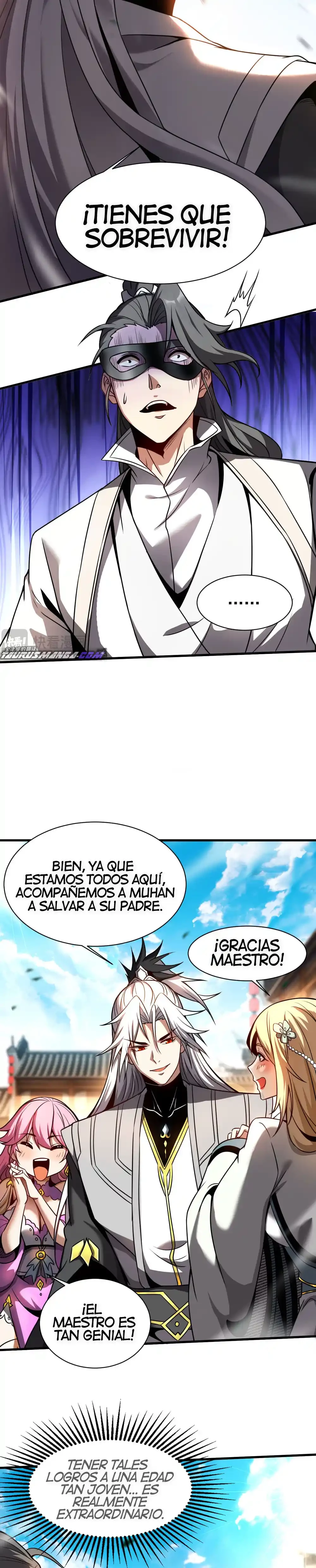 Mientras mis discípulas se matan, yo me relajo! - Capítulo 18 - Página 7 - LectorTMOo