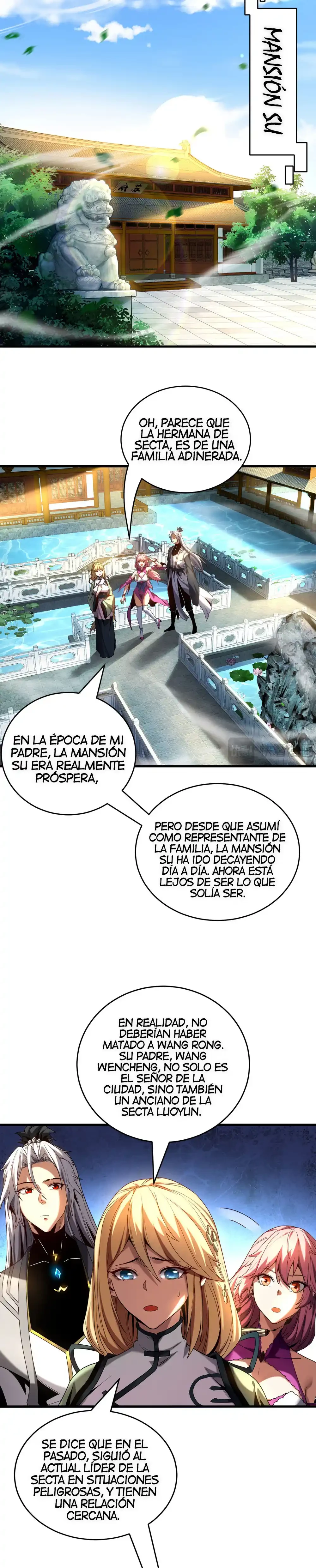 Mientras mis discípulas se matan, yo me relajo! - Capítulo 18 - Página 9 - LectorTMOo