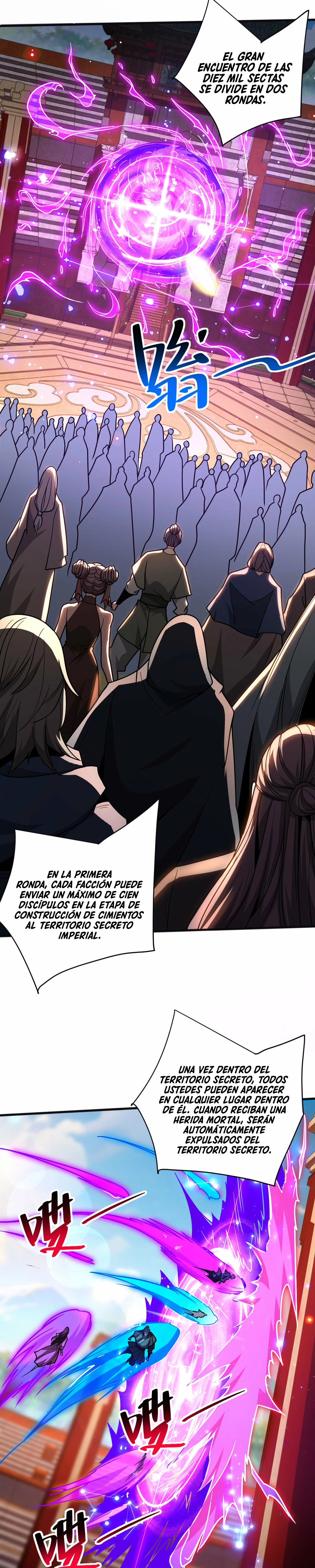 Mientras mis discípulas se matan, yo me relajo! - Capítulo 61 - Página 5 - LectorTMOo