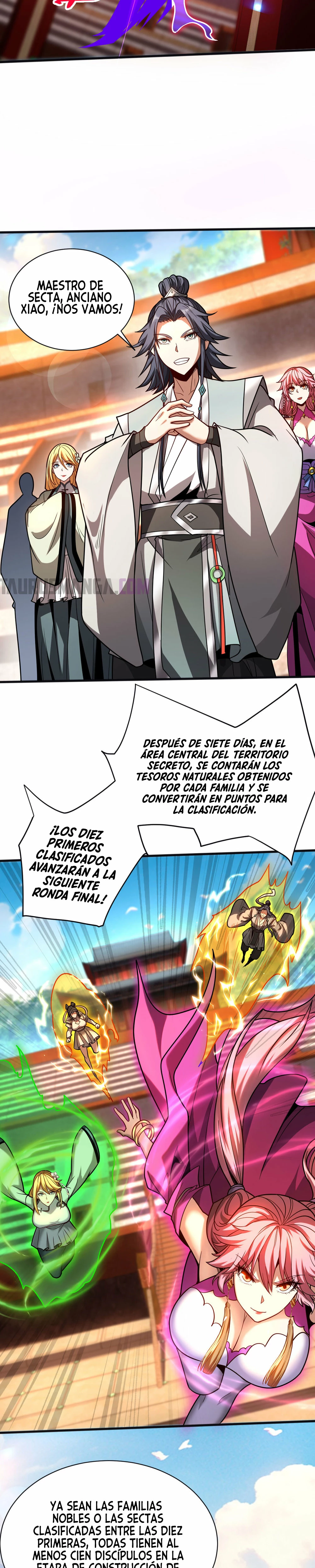 Mientras mis discípulas se matan, yo me relajo! - Capítulo 61 - Página 6 - LectorTMOo