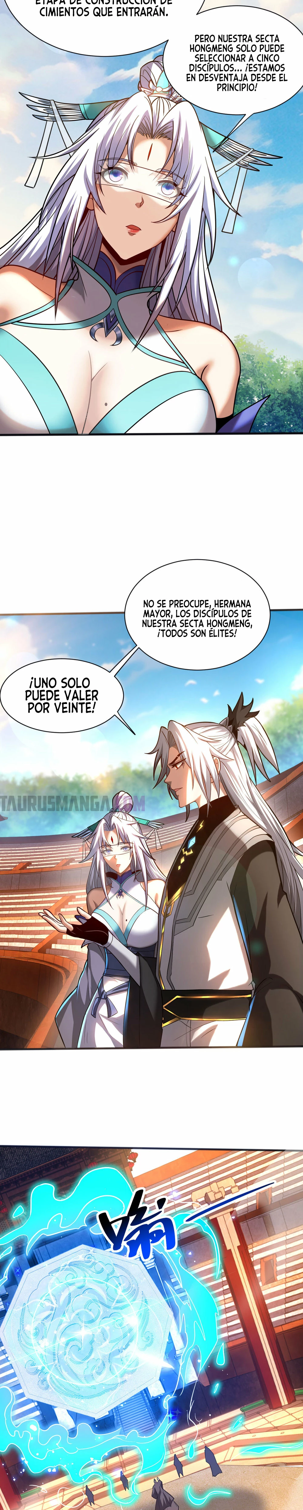 Mientras mis discípulas se matan, yo me relajo! - Capítulo 61 - Página 7 - LectorTMOo