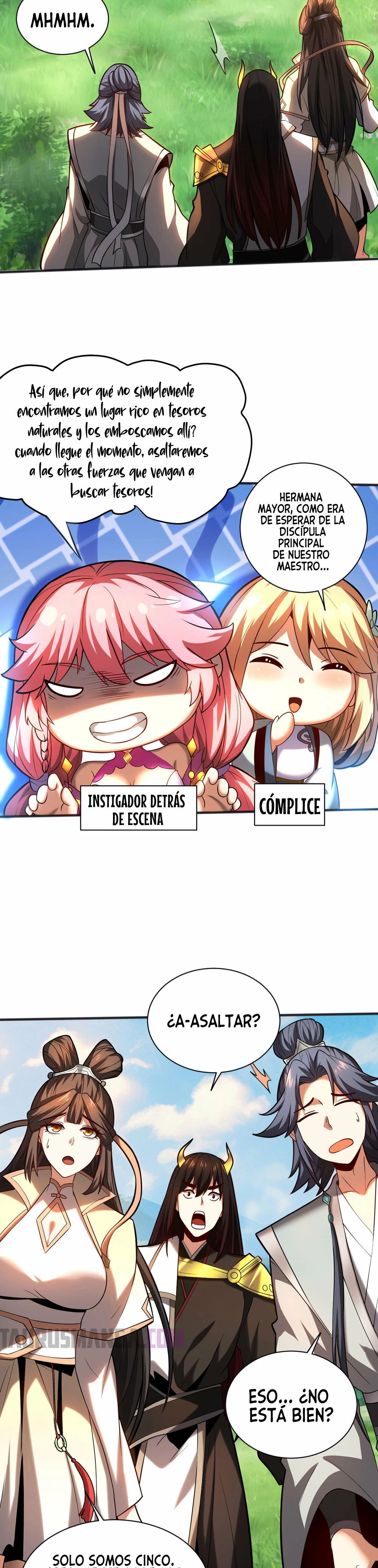 Mientras mis discípulas se matan, yo me relajo! - Capítulo 61 - Página 11 - LectorTMOo