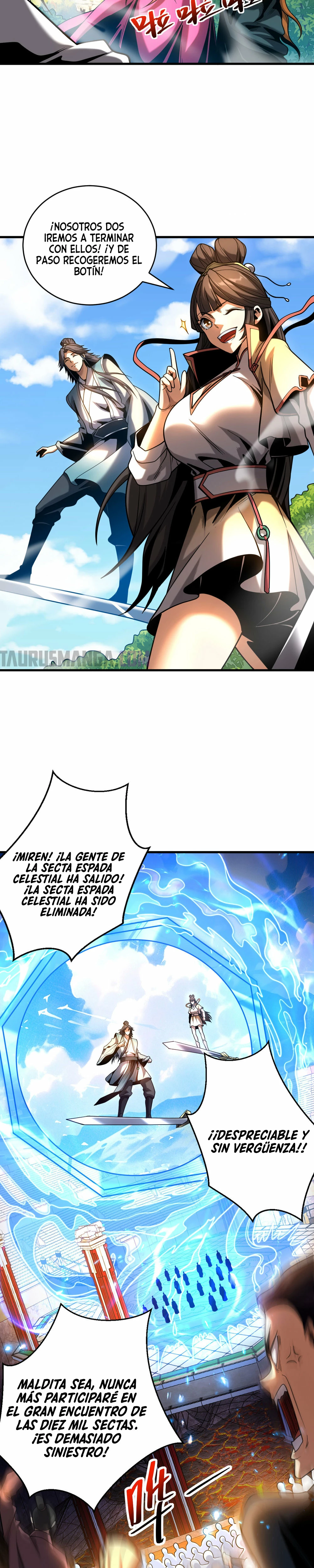 Mientras mis discípulas se matan, yo me relajo! - Capítulo 62 - Página 7 - LectorTMOo