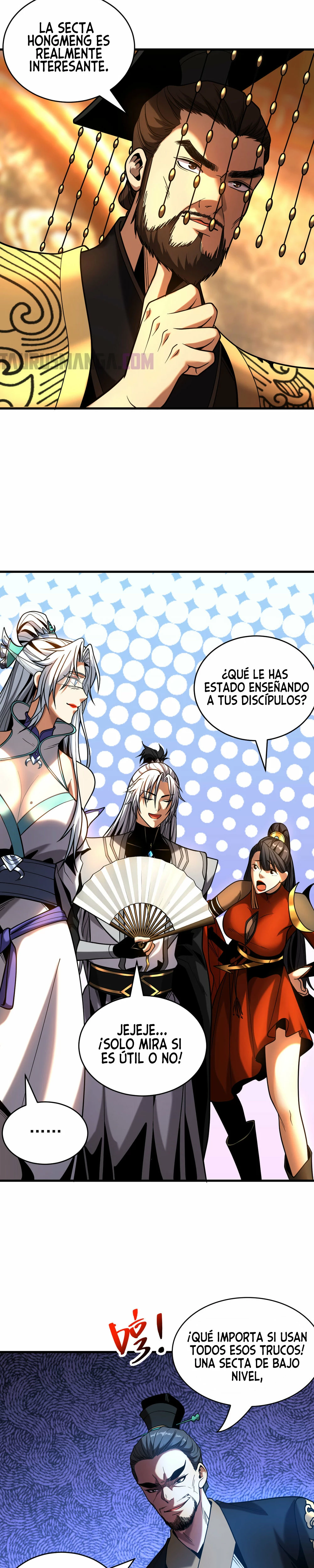 Mientras mis discípulas se matan, yo me relajo! - Capítulo 62 - Página 9 - LectorTMOo