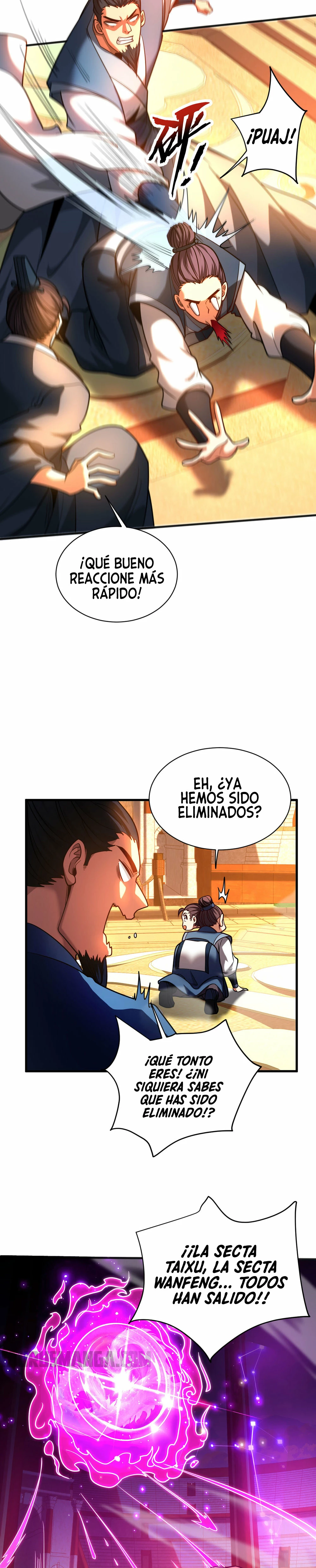 Mientras mis discípulas se matan, yo me relajo! - Capítulo 63 - Página 9 - LectorTMOo