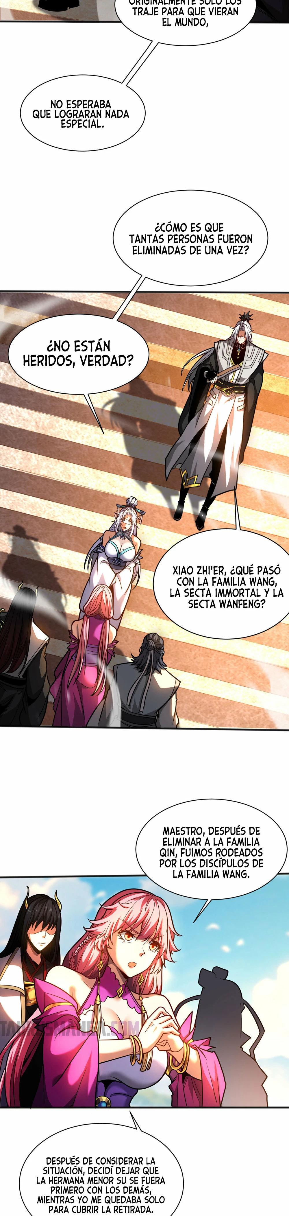 Mientras mis discípulas se matan, yo me relajo! - Capítulo 63 - Página 13 - LectorTMOo