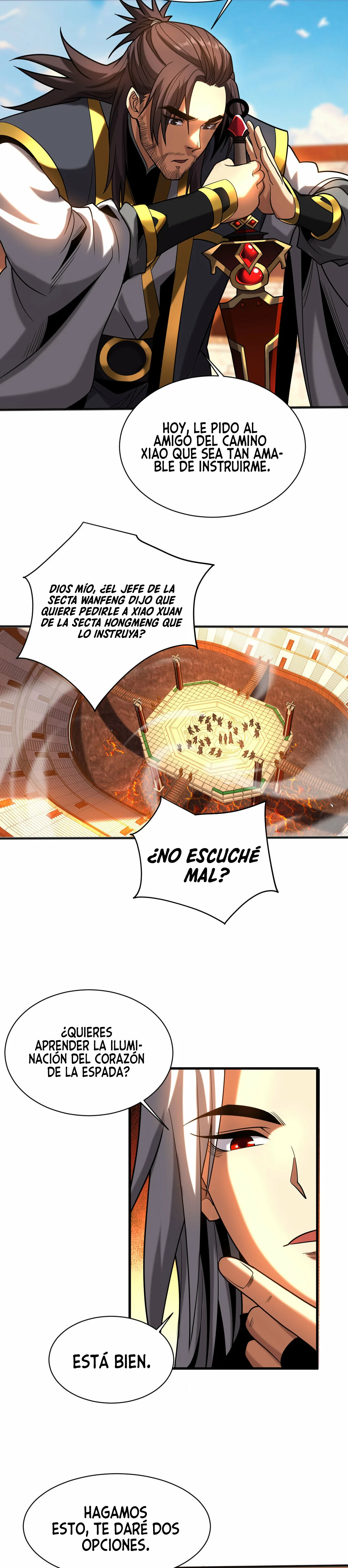 Mientras mis discípulas se matan, yo me relajo! - Capítulo 66 - Página 5 - LectorTMOo