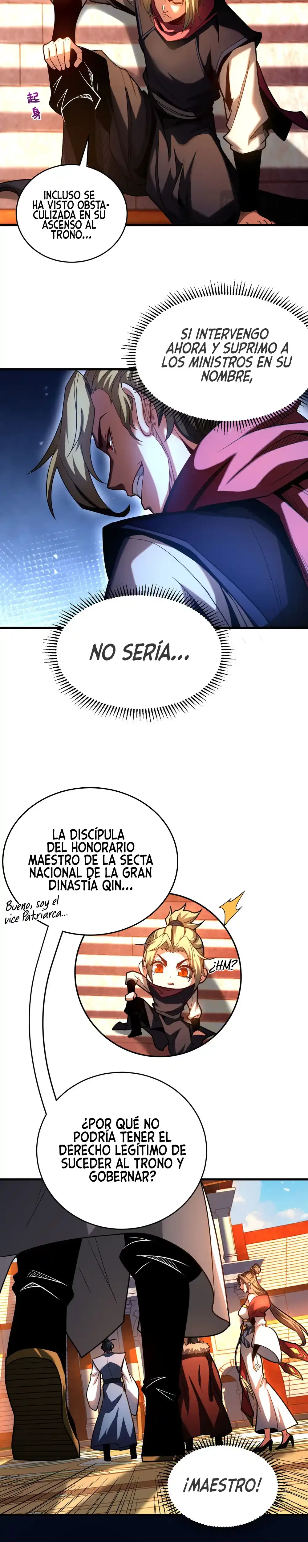 Mientras mis discípulas se matan, yo me relajo! - Capítulo 68 - Página 7 - LectorTMOo