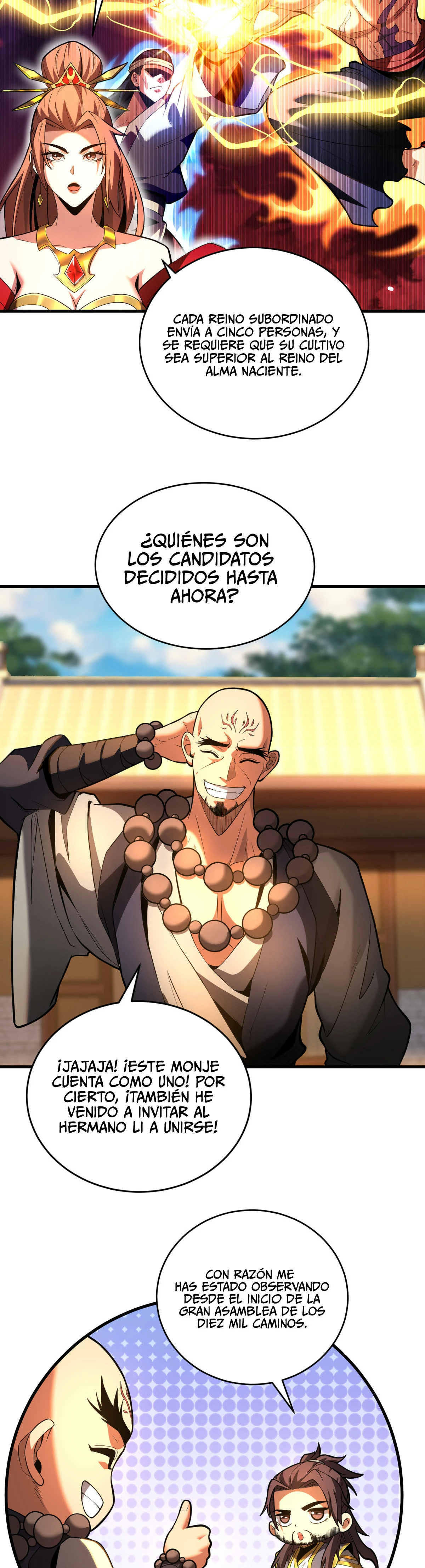 Mientras mis discípulas se matan, yo me relajo! - Capítulo 73 - Página 14 - LectorTMOo