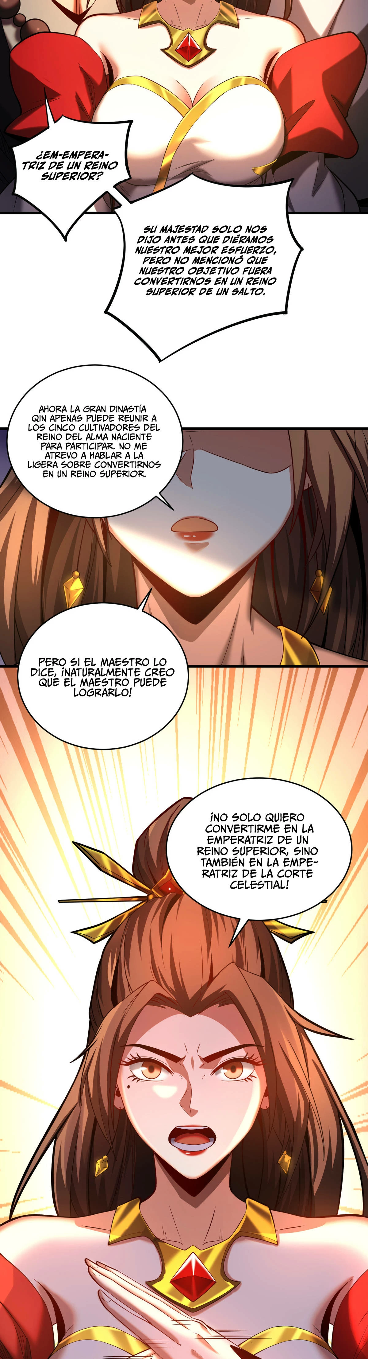 Mientras mis discípulas se matan, yo me relajo! - Capítulo 73 - Página 16 - LectorTMOo