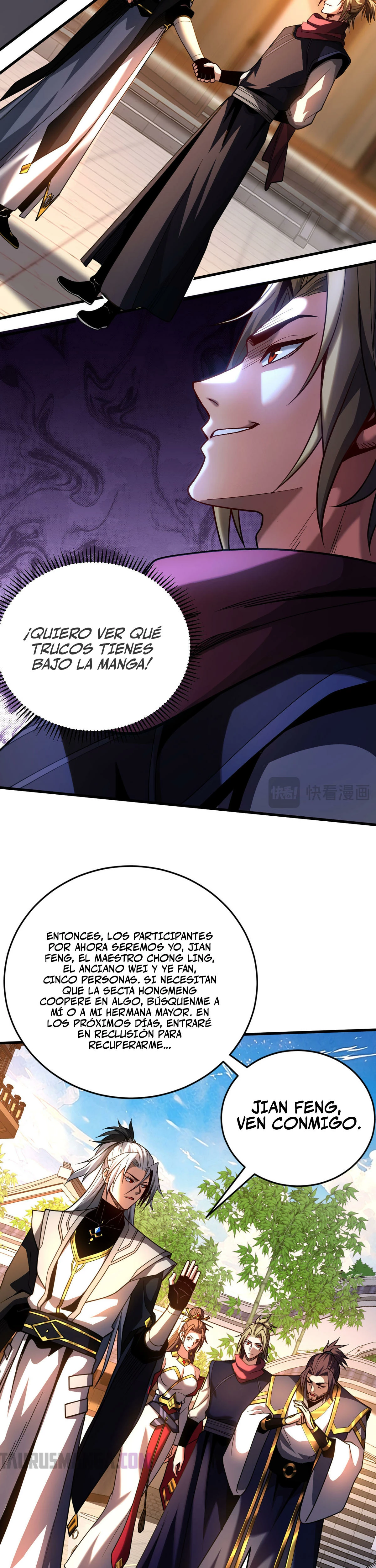 Mientras mis discípulas se matan, yo me relajo! - Capítulo 74 - Página 7 - LectorTMOo