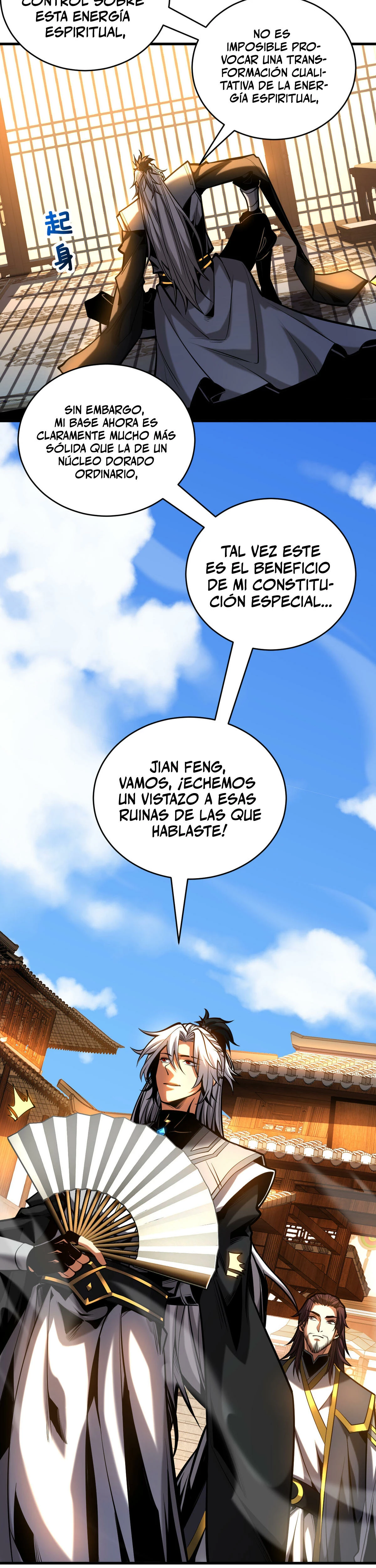 Mientras mis discípulas se matan, yo me relajo! - Capítulo 75 - Página 9 - LectorTMOo