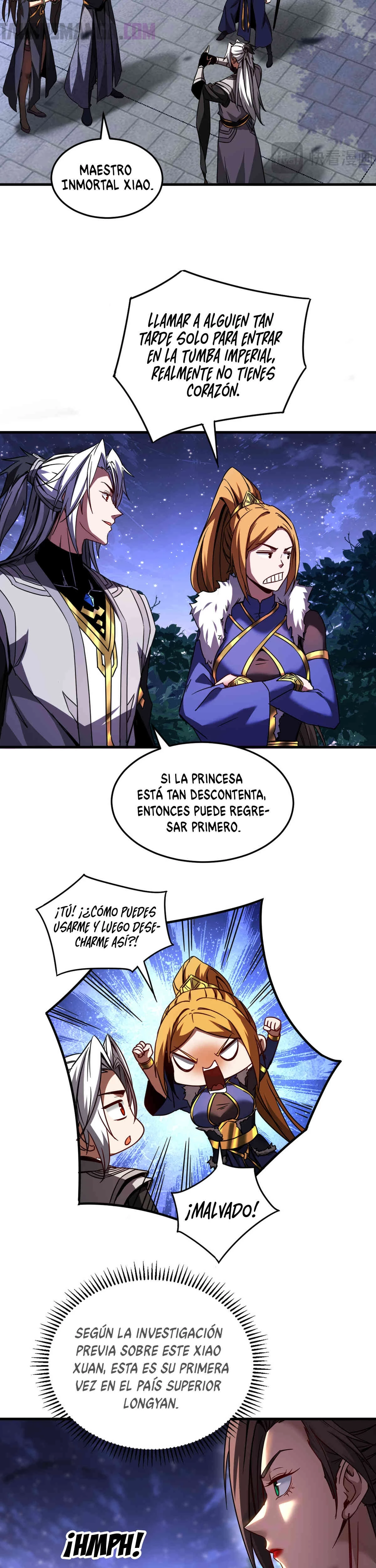 Mientras mis discípulas se matan, yo me relajo! - Capítulo 92 - Página 8 - LectorTMOo