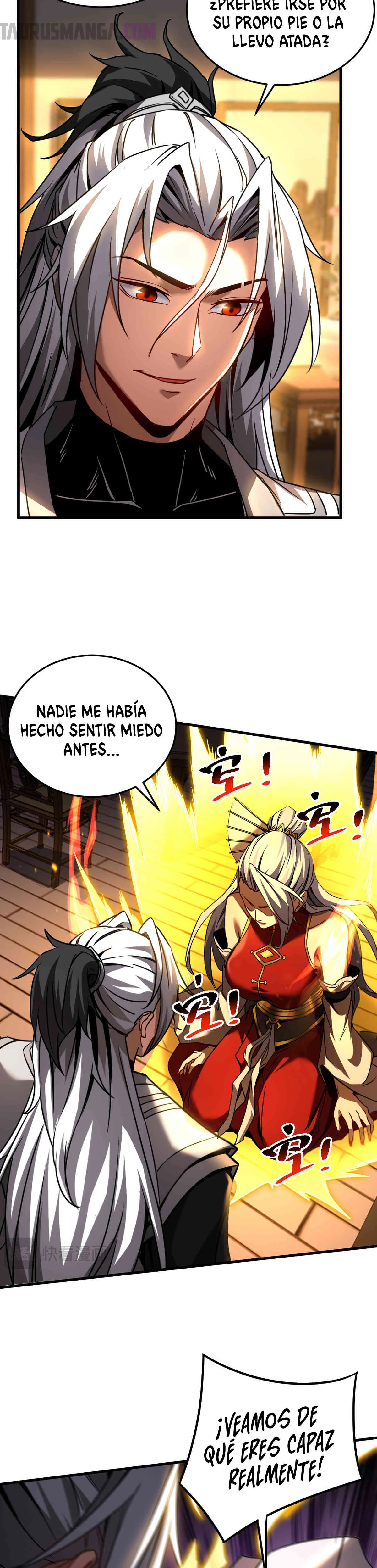 Mientras mis discípulas se matan, yo me relajo! - Capítulo 95 - Página 8 - LectorTMOo