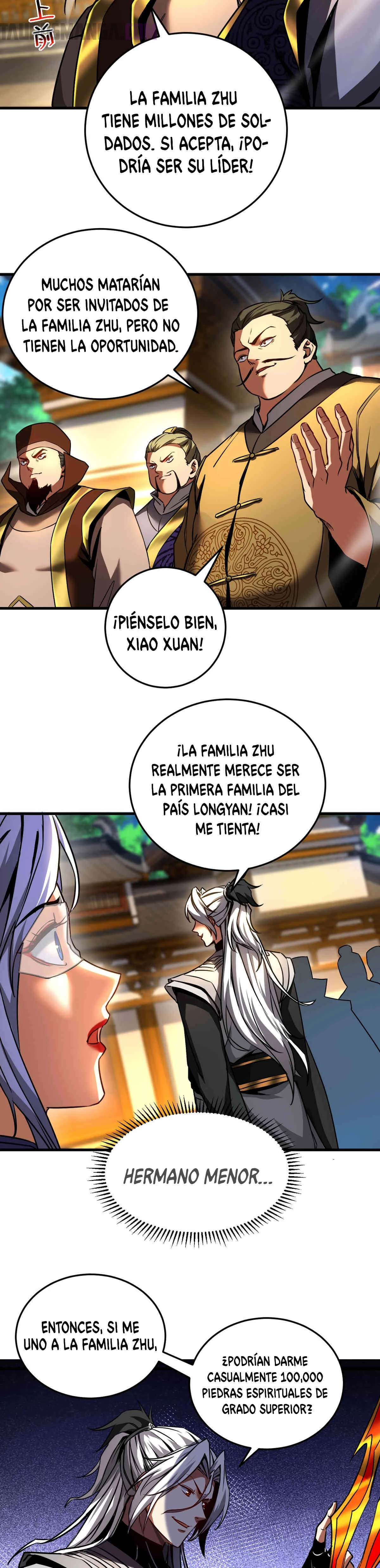 Mientras mis discípulas se matan, yo me relajo! - Capítulo 98 - Página 7 - LectorTMOo