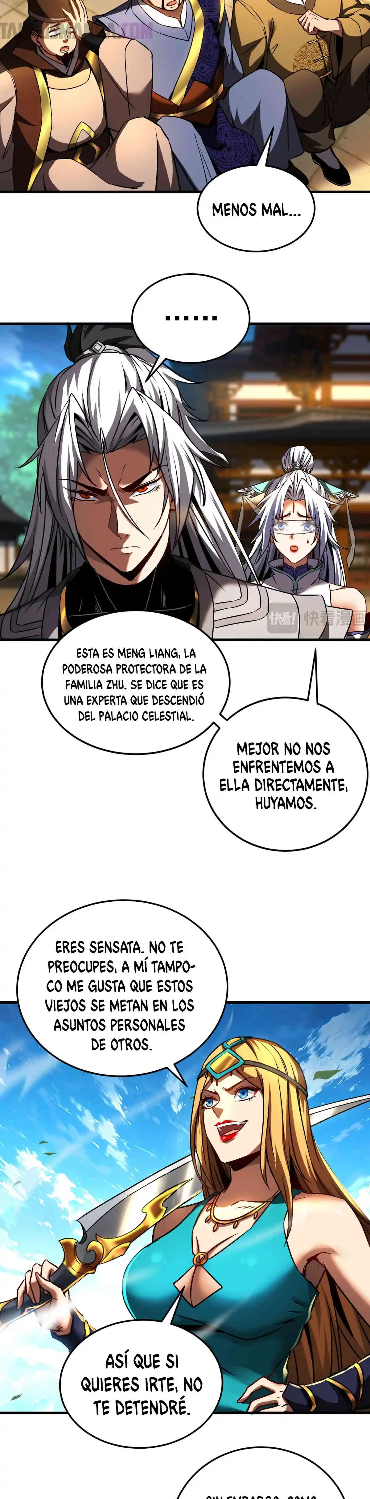 Mientras mis discípulas se matan, yo me relajo! - Capítulo 99 - Página 4 - LectorTMOo