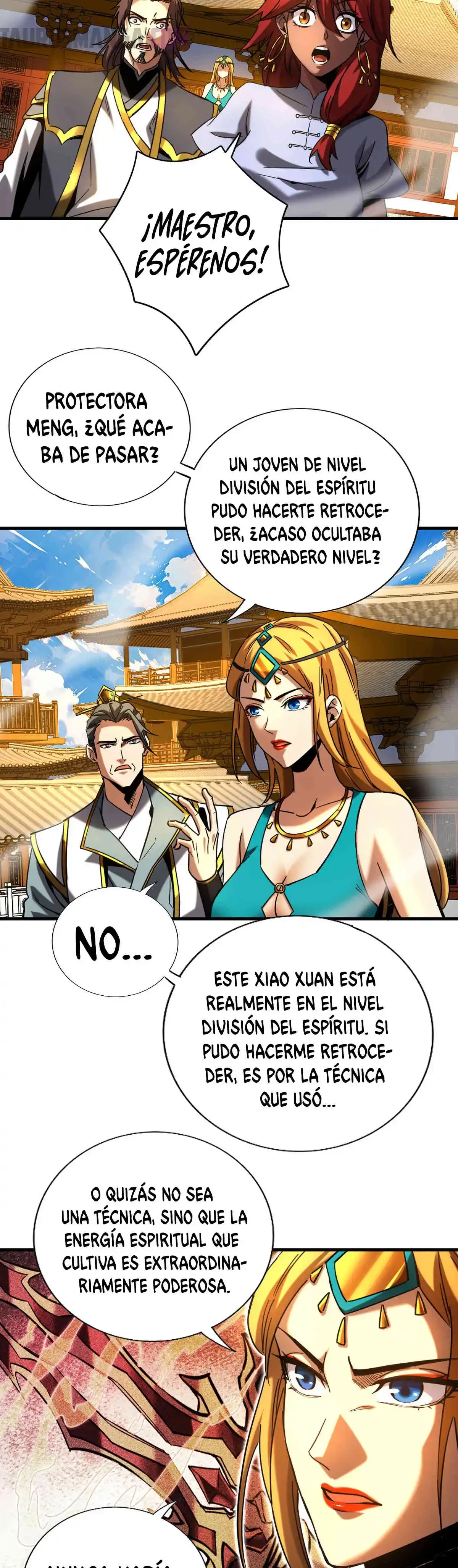 Mientras mis discípulas se matan, yo me relajo! - Capítulo 99 - Página 14 - LectorTMOo