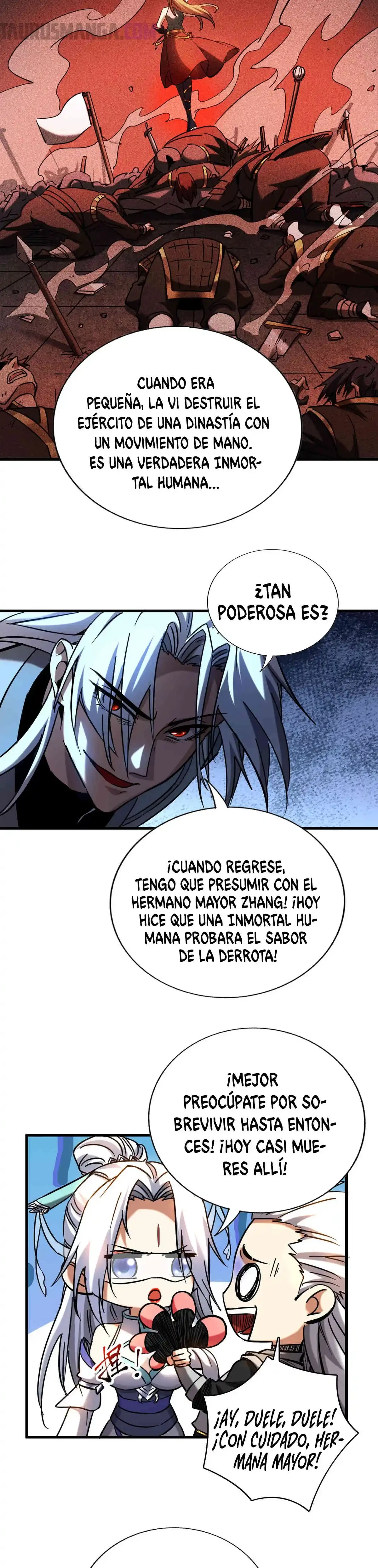 Mientras mis discípulas se matan, yo me relajo! - Capítulo 100 - Página 5 - LectorTMOo