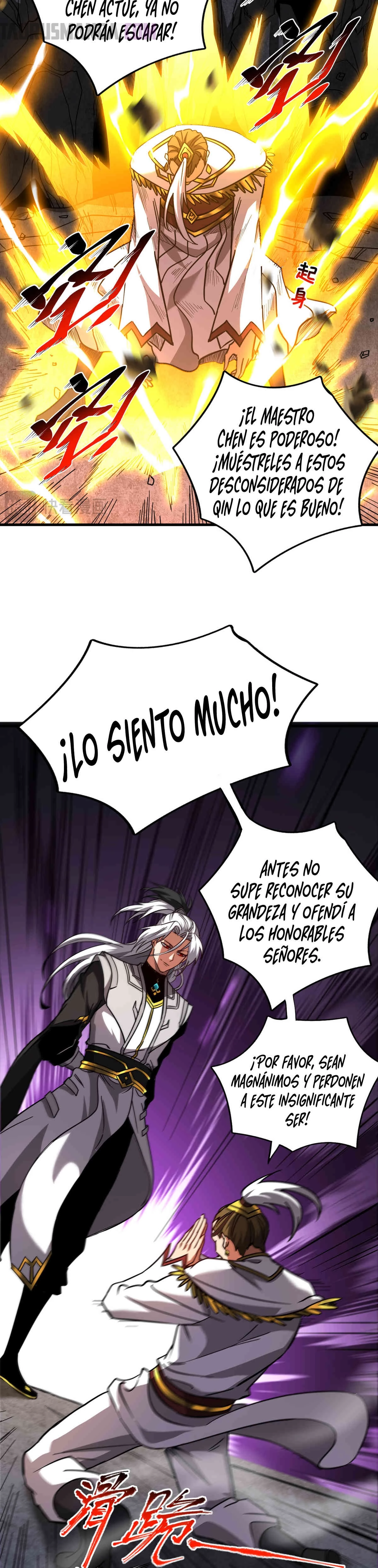 Mientras mis discípulas se matan, yo me relajo! - Capítulo 103 - Página 8 - LectorTMOo