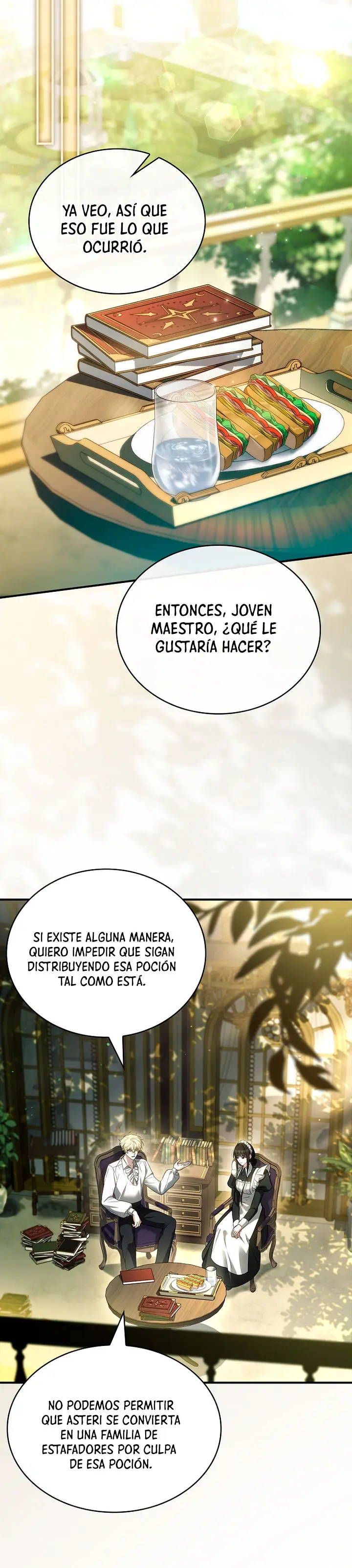 No me interesa ser el sucesor; mejor me dedicaré a sanar. capítulo 30 página 13