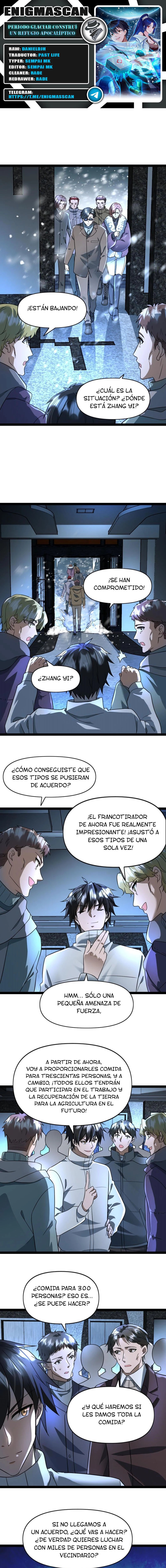 Periodo Glaciar: Construí un Refugio Apocalíptico - Capítulo 67 - Página 1 - LectorTMOo