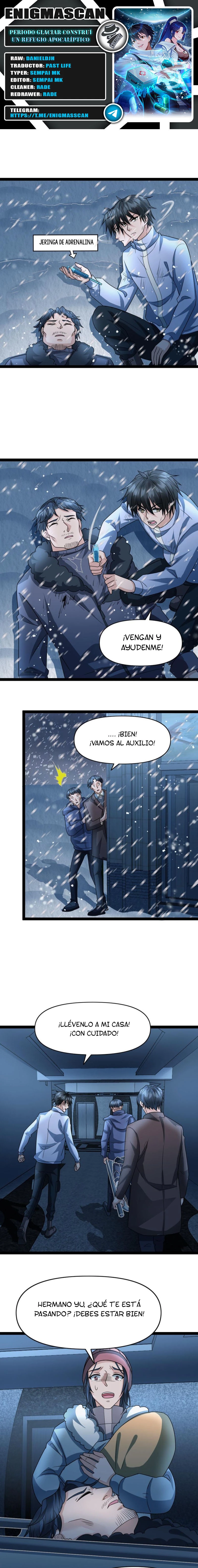Periodo Glaciar: Construí un Refugio Apocalíptico - Capítulo 75 - Página 1 - LectorTMOo