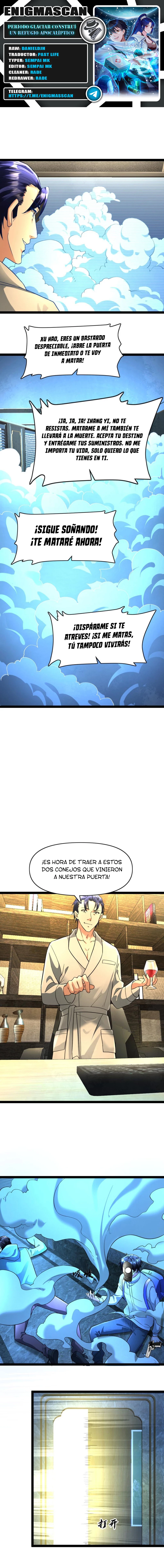 Periodo Glaciar: Construí un Refugio Apocalíptico - Capítulo 95 - Página 1 - LectorTMOo