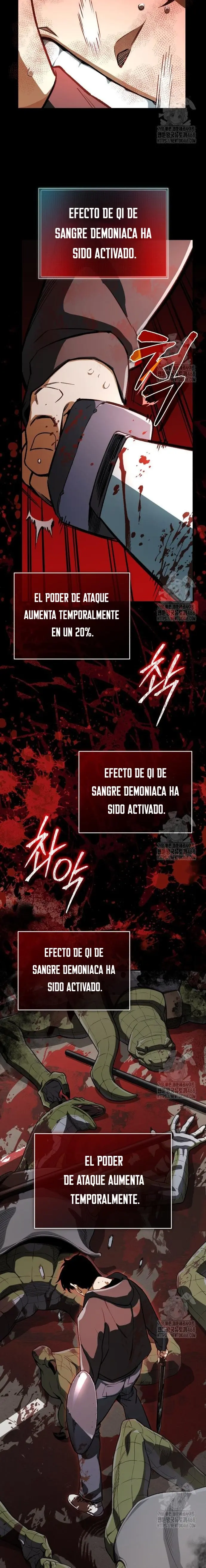 Reencarnación del demonio sangriento, la prueba del tanque. - Capítulo 13 - Página 9 - LectorTMOo