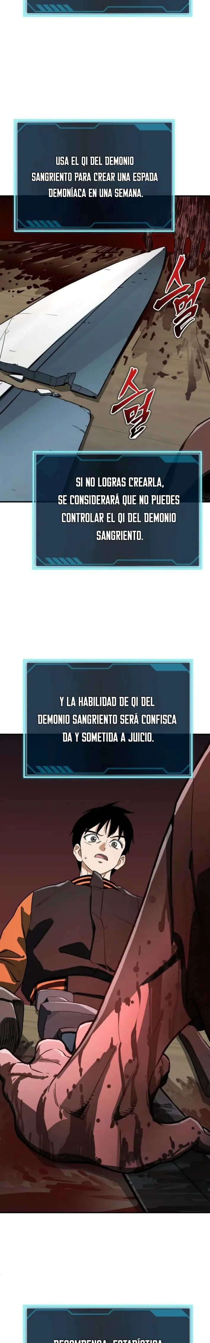 Reencarnación del demonio sangriento, la prueba del tanque. - Capítulo 23 - Página 21 - LectorTMOo