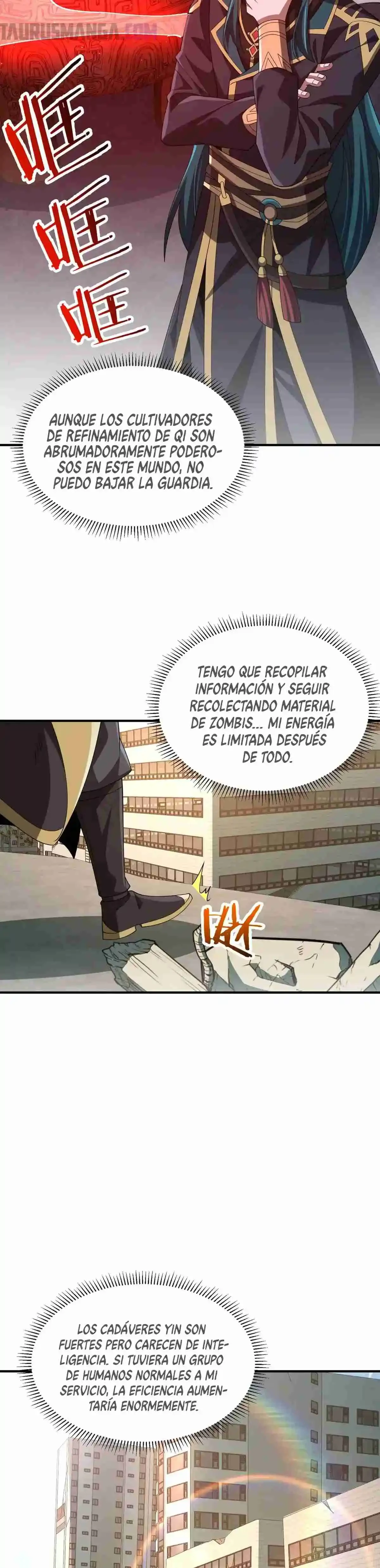 Renacido como Cultivador Demoníaco: Me hago mas fuerte matando zombies - Capítulo 6 - Página 8 - LectorTMOo