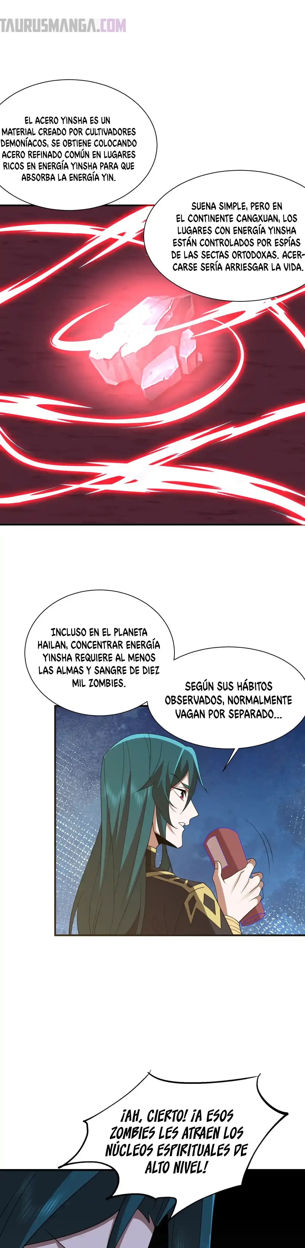 Renacido como Cultivador Demoníaco: Me hago mas fuerte matando zombies - Capítulo 13 - Página 30 - LectorTMOo