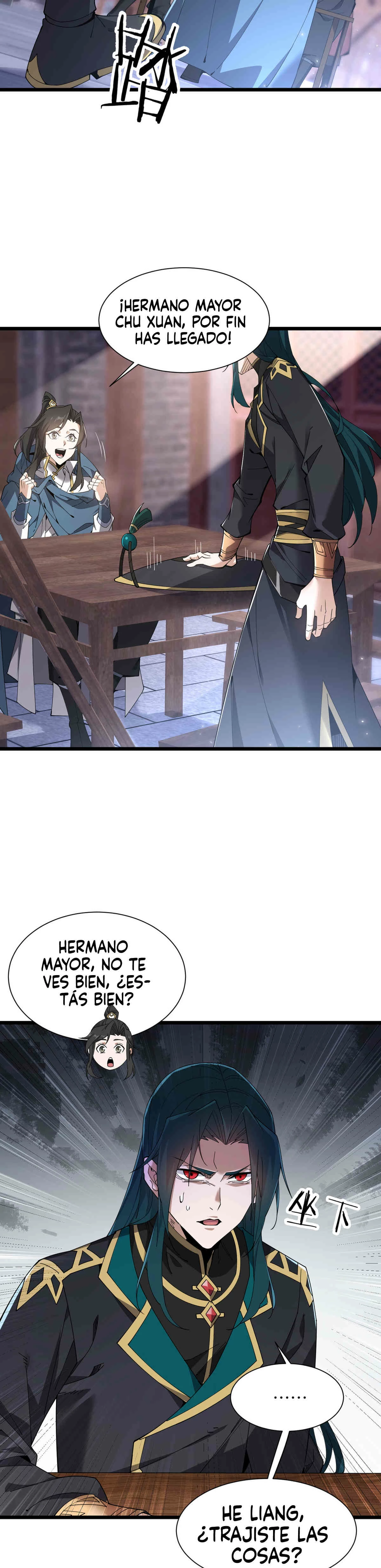 Renacido como Cultivador Demoníaco: Me hago mas fuerte matando zombies capítulo 1 página 9