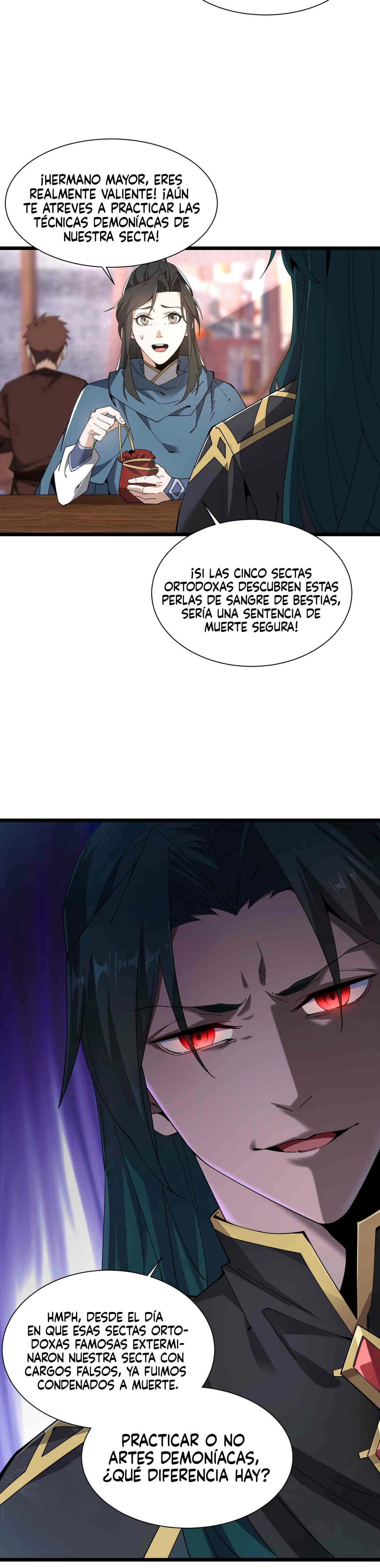 Renacido como Cultivador Demoníaco: Me hago mas fuerte matando zombies capítulo 1 página 10