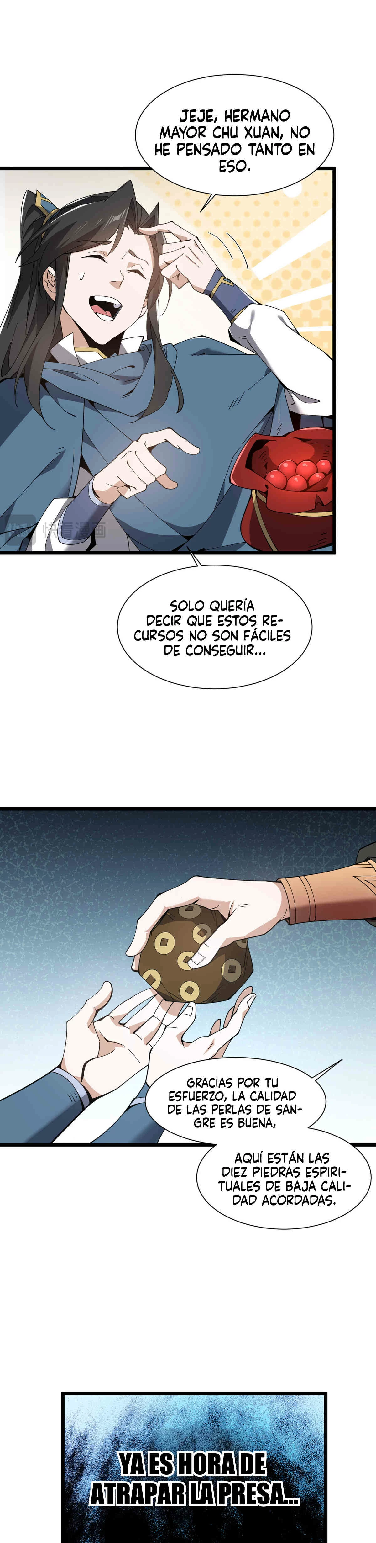Renacido como Cultivador Demoníaco: Me hago mas fuerte matando zombies capítulo 1 página 11