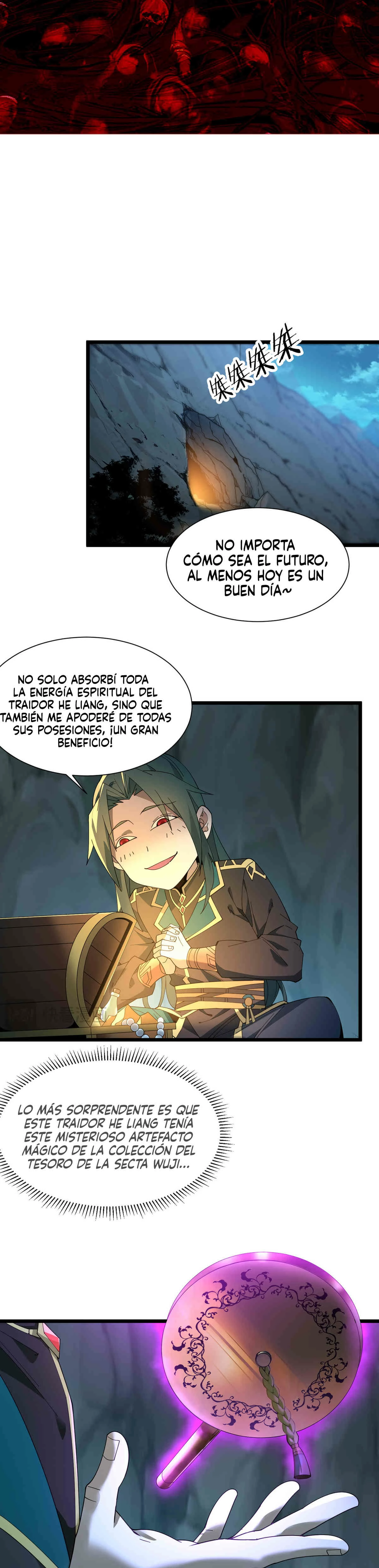 Renacido como Cultivador Demoníaco: Me hago mas fuerte matando zombies capítulo 1 página 28