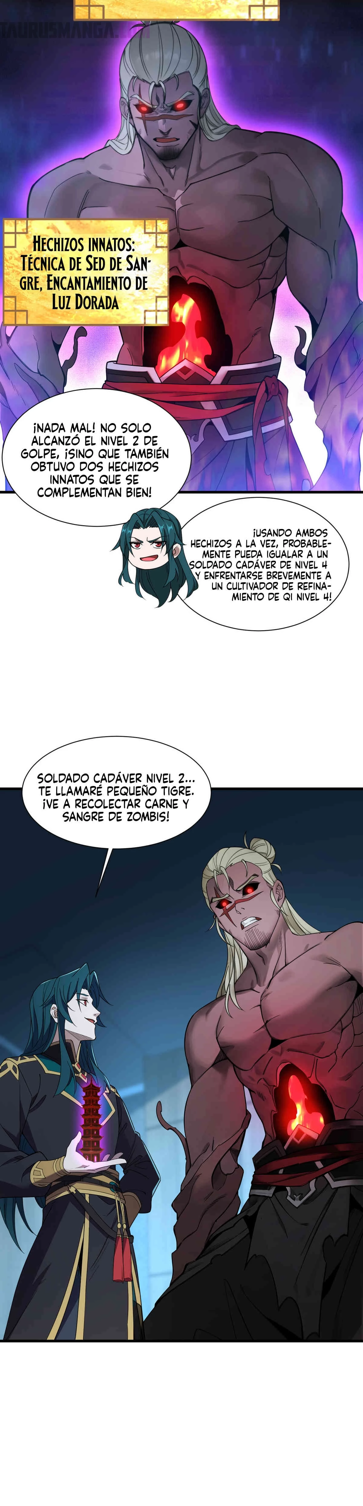 Renacido como Cultivador Demoníaco: Me hago mas fuerte matando zombies - Capítulo 2 - Página 22 - LectorTMOo