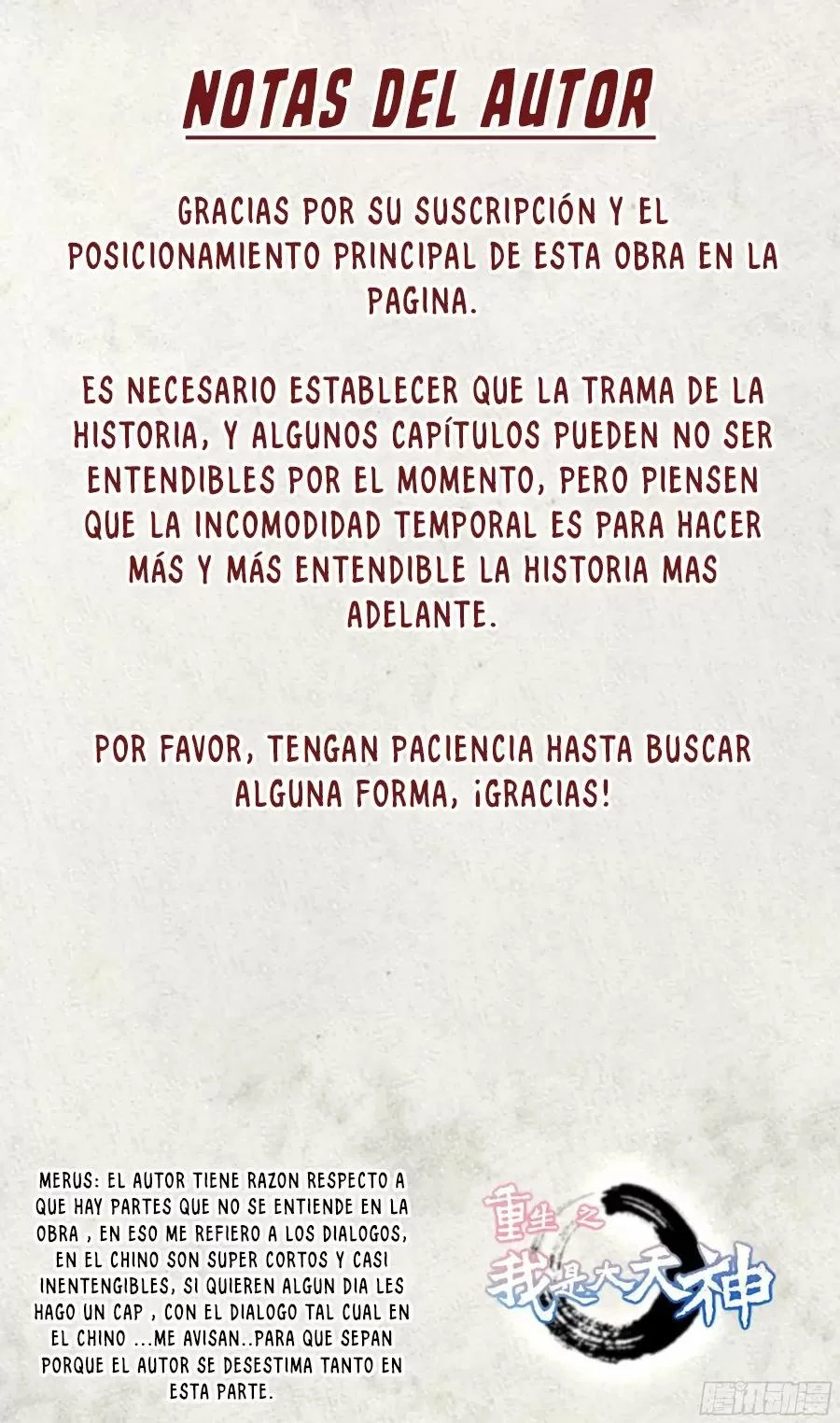Renacimiento del Gran Dios - Capítulo 63 - Página 33 - LectorTMOo
