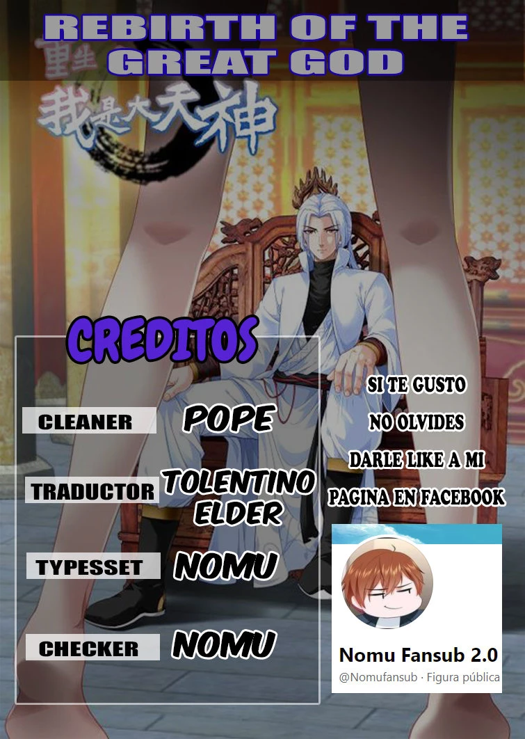 Renacimiento del Gran Dios - Capítulo 145 - Página 1 - LectorTMOo