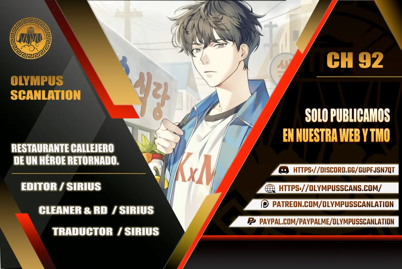 Restaurante callejero de un héroe retornado. - Capítulo 92 - Página 1 - LectorTMOo