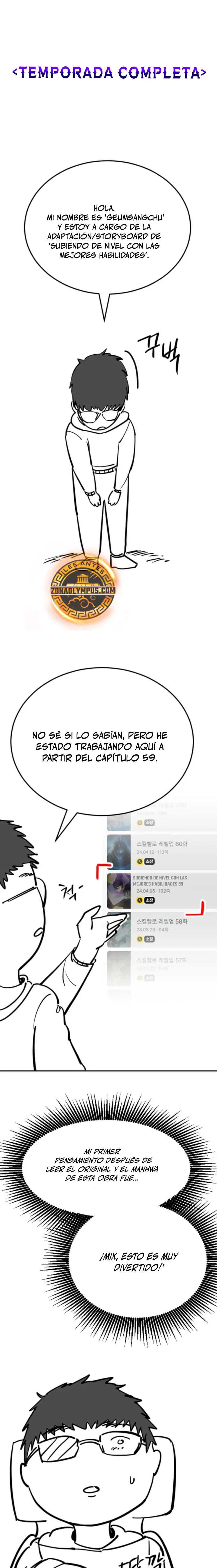 Subiendo De Nivel Con Las Mejores Habilidades - Capítulo 109.5 - Página 1 - LectorTMOo