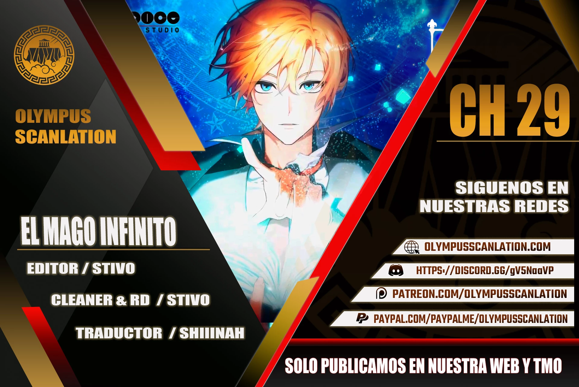Shirone El Infinit0 (Mago infinito) - Capítulo 29 - Página 1 - LectorTMOo