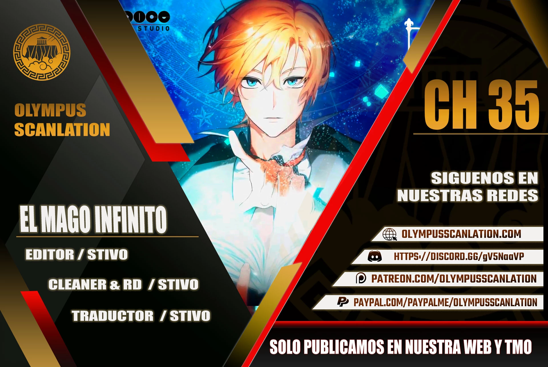 Shirone El Infinit0 (Mago infinito) - Capítulo 35 - Página 1 - LectorTMOo