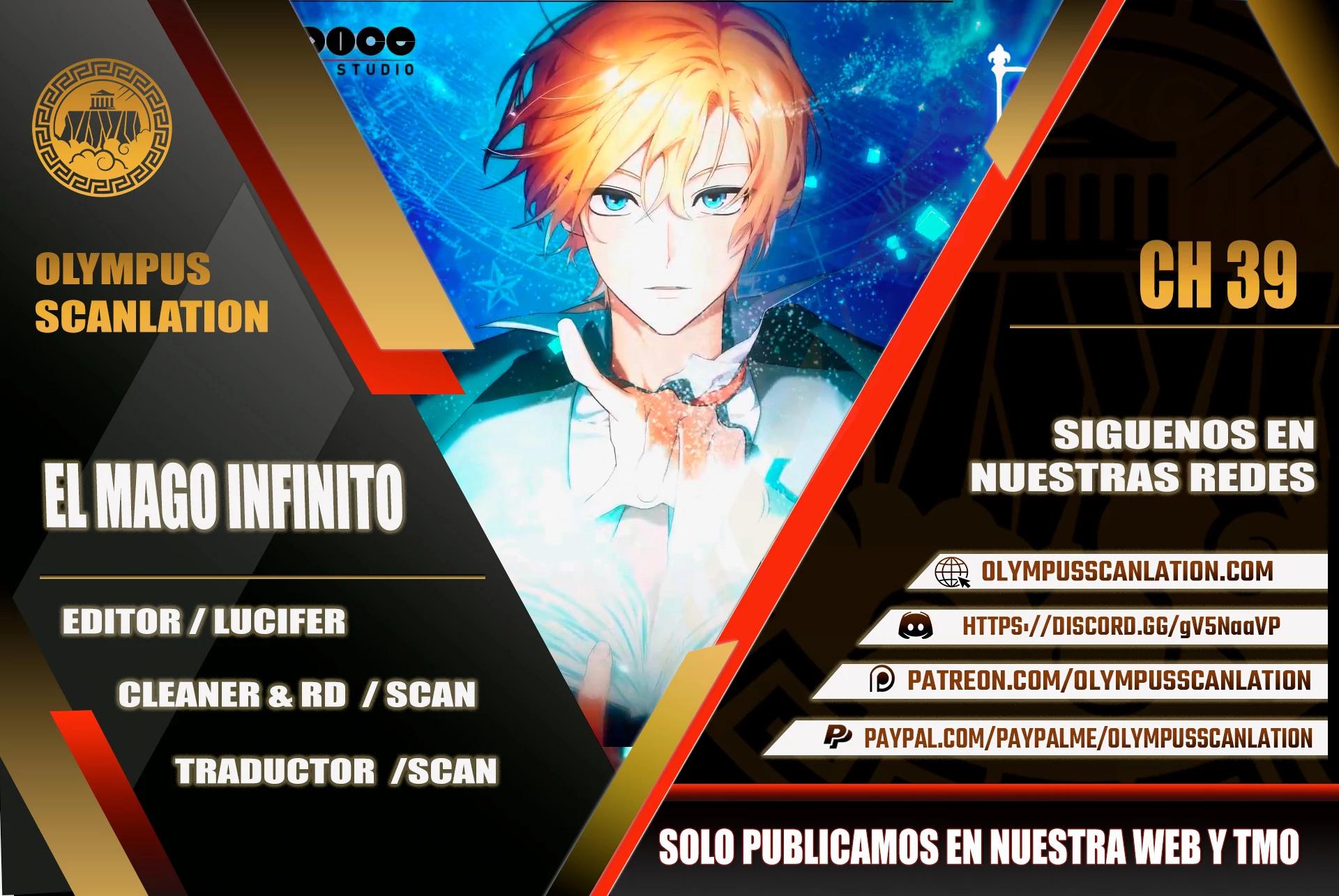 Shirone El Infinit0 (Mago infinito) - Capítulo 39 - Página 1 - LectorTMOo