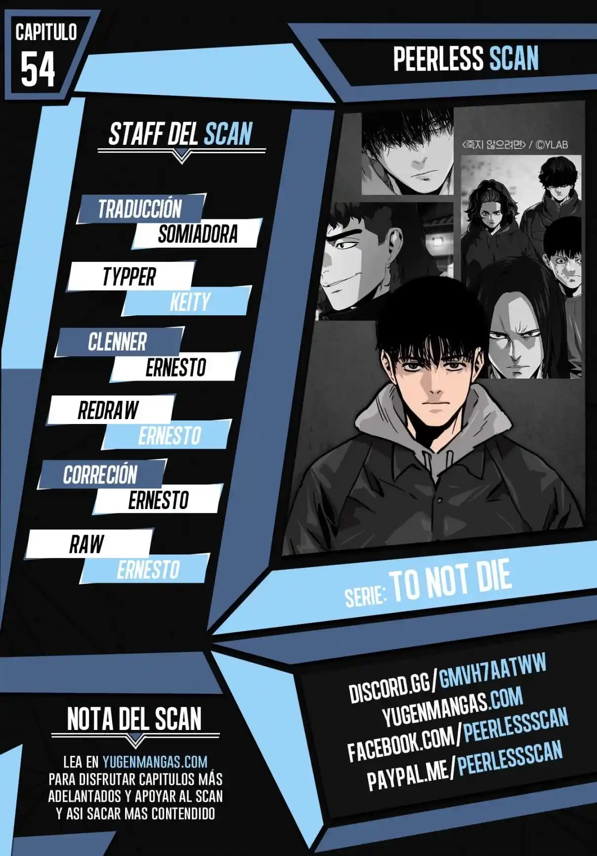 Si no Quieres Morir - Capítulo 54 - Página 1 - LectorTMOo