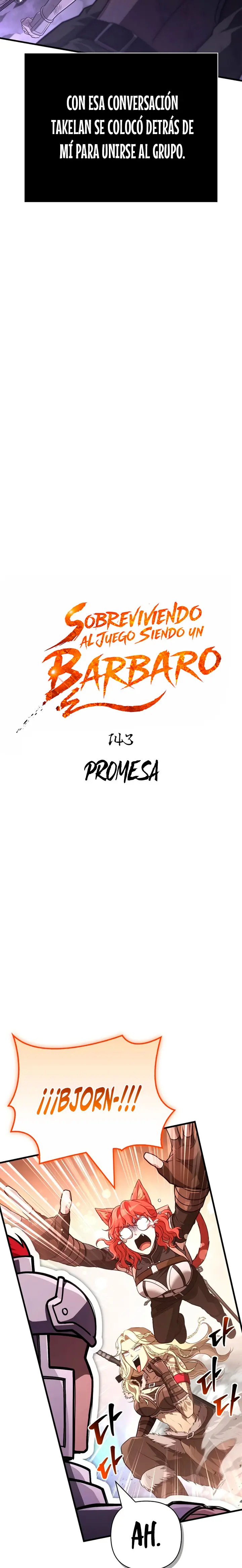 Sobreviviendo al Juego Siendo un Barbaro (Bjorn el bárbaro) - Capítulo 143 - Página 9 - LectorTMOo