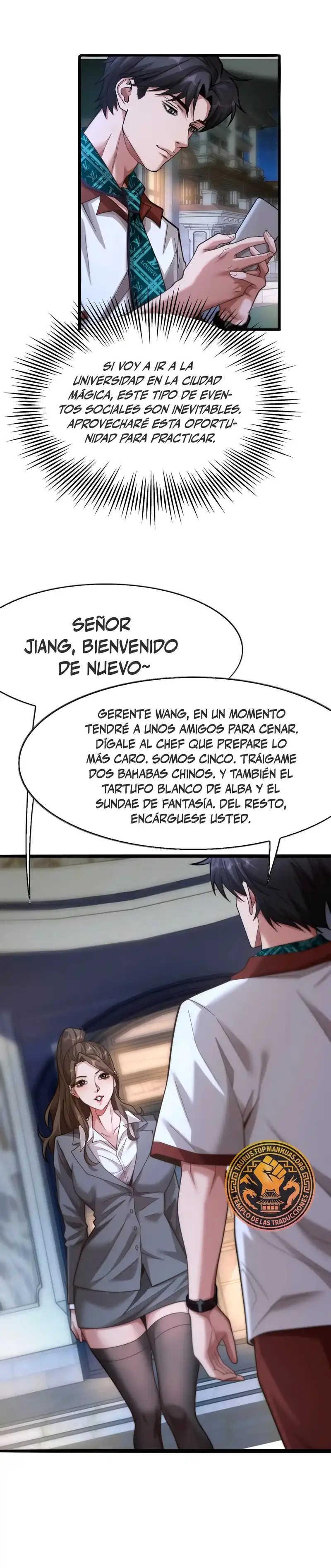 Soy un Magnate Divino, Es Lógico que Sea un Canalla, ¿No? - Capítulo 12 - Página 3 - LectorTMOo