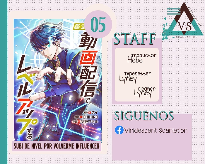 Subí de nivel por volverme influencer - Capítulo 5 - Página 1 - LectorTMOo