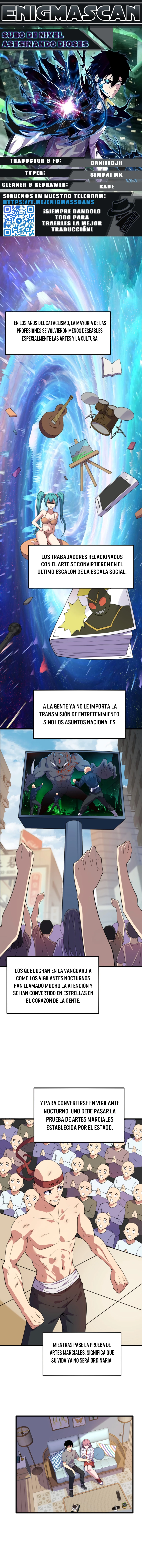Subo de Nivel Asesinando Dioses - Capítulo 8 - Página 1 - LectorTMOo
