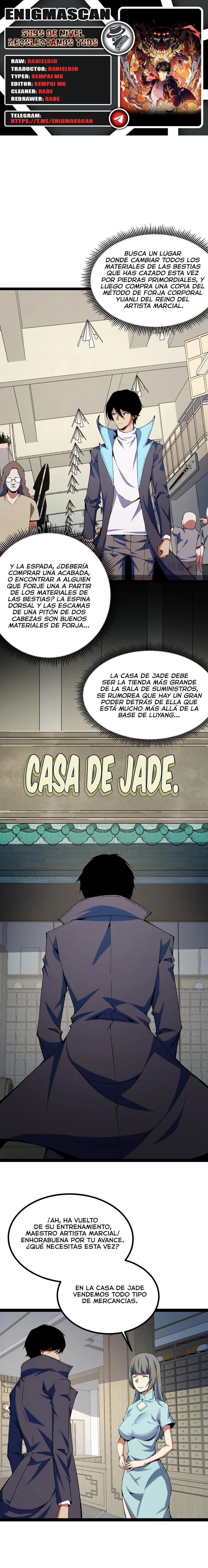 Subo de Nivel Recolectando Todo - Capítulo 14 - Página 1 - LectorTMOo